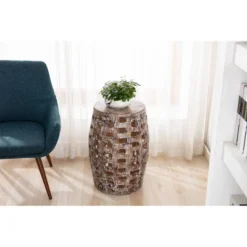 26" Hampton Side Table Weathered Walnut - Boraam -Baxton Studio Store GUEST 00718d98 c3ef 4617 91df 7e781634afd6