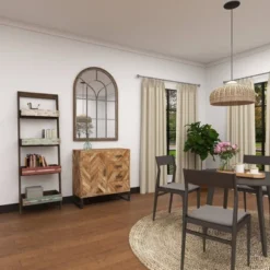 70" Wood 4 Shelf Leaning Shelf Book Shelf Brown - Olivia & May 31 70" Wood 4 Shelf Leaning Shelf Book Shelf Brown - Olivia & May -Baxton Studio Store GUEST 033278c8 f87b 4d54 bb84 44e7376fe830