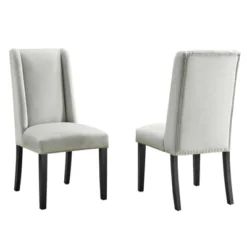 Set Of 2 Baron Performance Velvet Dining Chairs - Modway -Baxton Studio Store GUEST 044a6d60 c7de 4b18 9b42 0f12cbf59757