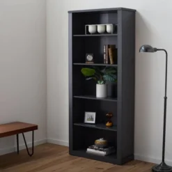 72" Elaine 5 Shelf Standard Bookcase - Brookside Home 26 72" Elaine 5 Shelf Standard Bookcase - Brookside Home -Baxton Studio Store GUEST 04615f0f 9942 4d16 93dd f86453c003ba