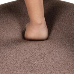 Cheryl Set Of 2 Teddy Velvet 23.2" Wider Seat And Backrest Upholstered With Rubberwood Legs Curved Wishbone Frame Accent Chair-Maison Boucle -Baxton Studio Store GUEST 0602decc aaff 4779 a1dc c0299c4ee757