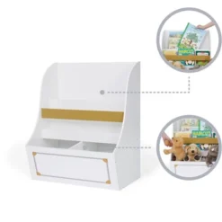 Fantasy Fields - Versailles Stage Display Bookcase Kids Furniture - White -Baxton Studio Store GUEST 060f36df 20b9 4c09 9c7b 26dae982dc60