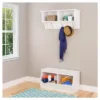 Fremont Entryway Storage Cubbie - 2 Bin - White - Prepac -Baxton Studio Store GUEST 07141643 e383 416e b691 1c96032f57af