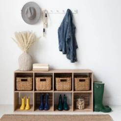 47.05" Piperton 8 Cube Organizer Natural - Signature Design By Ashley -Baxton Studio Store GUEST 07ac0fce 010e 4451 8612 678af8a42111