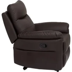 Elm Lane Newport Dark Brown Faux Leather Recliner Chair Modern Armchair Comfortable Push Manual Reclining Footrest For Bedroom Living Room Reading 16 Elm Lane Newport Dark Brown Faux Leather Recliner Chair Modern Armchair Comfortable Push Manual Reclining Footrest For Bedroom Living Room Reading -Baxton Studio Store GUEST 0a509488 b9c5 454d bf32 7274fffa3936