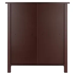 30" 3 Tier Milan Storage Shelf Or Bookshelf Medium Walnut - Winsome -Baxton Studio Store GUEST 0afbd3ab 6bd3 4594 a147 ef20b4db53a9