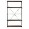 72" Webster 4 Shelf Mixed Media Bookshelf Black - Inspire Q 2 72" Webster 4 Shelf Mixed Media Bookshelf Black - Inspire Q -Baxton Studio Store GUEST 0cbe31e7 2510 498b b8a7 b72bbb2dfb52