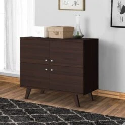 35" Handcrafted Wood Storage Cabinet Console Brown - The Urban Port 9 35" Handcrafted Wood Storage Cabinet Console Brown - The Urban Port -Baxton Studio Store GUEST 0ce52c0f 100e 4818 9beb 39065b8896e6