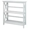 33.5" Montego 3 Tier Bookcase - Flora Home