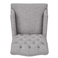 Raghnaid Distressed Tufted Linen Dining Chair - Inspire Q 15 Raghnaid Distressed Tufted Linen Dining Chair - Inspire Q -Baxton Studio Store GUEST 1008c5e0 350b 4109 b4e9 7826db1fb0b6