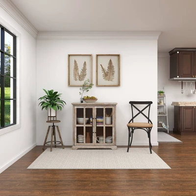 Set Of 2 Farmhouse Iron Dining Chair - Olivia & May 11 Set Of 2 Farmhouse Iron Dining Chair - Olivia & May - Image 9