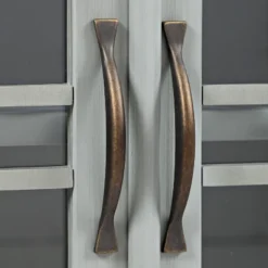 32" Craftsmen Series Spacious Wooden Accent Cabinet Light Gray - Benzara 9 32" Craftsmen Series Spacious Wooden Accent Cabinet Light Gray - Benzara -Baxton Studio Store GUEST 138f1c8a ec12 41e9 bd48 52d1f34baace