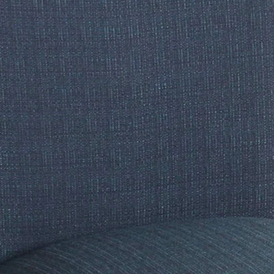 Fabric Upholstered Wooden Parson Dining Chair With Splayed Back Blue/Brown - Benzara 3 Fabric Upholstered Wooden Parson Dining Chair With Splayed Back Blue/Brown - Benzara