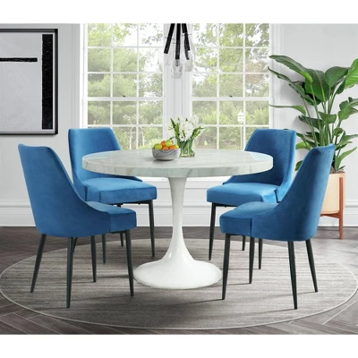 2pc Mardelle Dining Side Chair Set Blue - Picket House Furnishings 7 2pc Mardelle Dining Side Chair Set Blue - Picket House Furnishings - Image 5