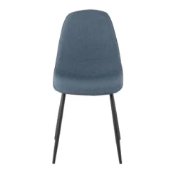 Set Of 2 Pebble Steel/Polyester Dining Chairs - LumiSource 16 Set Of 2 Pebble Steel/Polyester Dining Chairs - LumiSource -Baxton Studio Store GUEST 19f5d0da afe5 48d9 b30c a54c65fd2bd5