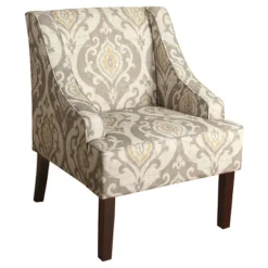 Classic Swoop Accent Armchair - HomePop 34 Classic Swoop Accent Armchair - HomePop -Baxton Studio Store GUEST 1b6e2232 150a 4a79 b267 ed772c317f06