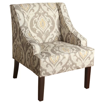 Classic Swoop Accent Armchair - HomePop 15 Classic Swoop Accent Armchair - HomePop - Image 13