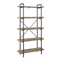 68" 5 Tray Shelf Urban Pipe X Back Bookshelf - Saracina Home 19 68" 5 Tray Shelf Urban Pipe X Back Bookshelf - Saracina Home -Baxton Studio Store GUEST 1ba76728 7bd1 44dc b91f 1adf495caa27
