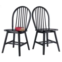 2pc Windsor Chair Set - Winsome -Baxton Studio Store GUEST 1d1caf3c 8355 44d0 a2b5 6b2d403190a3