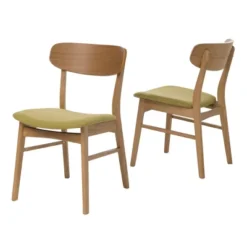 Set Of 2 Lucious Dining Chair - Christopher Knight Home -Baxton Studio Store GUEST 1d8af2d8 af37 4893 84f7 8cffdf32bd63