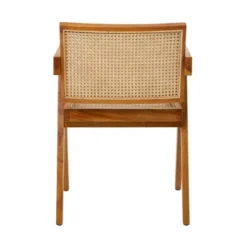 30" X 20" Modern Teak Wood Accent Chair - Olivia & May -Baxton Studio Store GUEST 1ede7dc9 0cd0 4e85 9ff7 ce90f3ee1c31