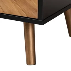 Richardson Two-Tone Wood 2 Drawer Storage Cabinet Natural Brown/Black - Baxton Studio 15 Richardson Two-Tone Wood 2 Drawer Storage Cabinet Natural Brown/Black - Baxton Studio -Baxton Studio Store GUEST 20fae8d8 58ad 4de3 82fd 40b4d1acb05a