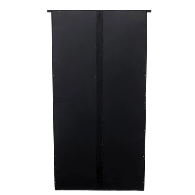Monsaro Media Cabinet Black - Aiden Lane 8 Monsaro Media Cabinet Black - Aiden Lane - Image 6