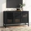 Warwick 3 Door Accent TV Stand For TVs Up To 59" - Threshold™ -Baxton Studio Store GUEST 23466e2c 690e 44ce 8b89 6928cc8f411d