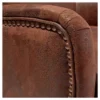 Lorenzo Studded Club Chair Brown - Christopher Knight Home -Baxton Studio Store GUEST 23a01ecb 7034 4fe0 8f29 c516f0413a7c