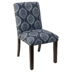 Hendrix Dining Chair In Damask - Skyline Furniture -Baxton Studio Store GUEST 23ba3691 53ea 4075 aee1 a0d231ef7192