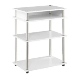 Designs2Go No Tools Printer Stand With Shelves - Breighton Home -Baxton Studio Store GUEST 25ab4dff 4129 4e3b a863 0d7ad1e9c2b2
