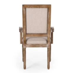 Set Of 4 Maria French Country Wood Upholstered Dining Chairs - Christopher Knight Home -Baxton Studio Store GUEST 2674ce1a ebee 496a af38 1ea4c53593a4