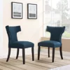 Set Of 2 Curve Dining Side Chair Fabric - Modway 2 Set Of 2 Curve Dining Side Chair Fabric - Modway -Baxton Studio Store GUEST 29d646f4 8898 4f11 8e52 4776a127e4ff