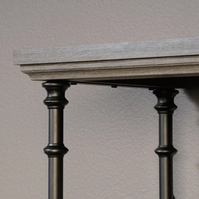 70" Canal Street 5 Shelf Bookshelf Northern Oak Finish - Sauder 4 70" Canal Street 5 Shelf Bookshelf Northern Oak Finish - Sauder - Image 2