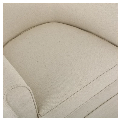 Cecilia Fabric Swivel Club Chair - Christopher Knight Home 4 Cecilia Fabric Swivel Club Chair - Christopher Knight Home - Image 2