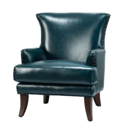 Jorge Vegan Leather Armchair With Nailhead Trim | Karat Home 25 Jorge Vegan Leather Armchair With Nailhead Trim | Karat Home -Baxton Studio Store GUEST 2e027eb2 6fb4 44e6 bef7 c8a45dc5daa5