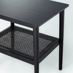 Wood & Cane Square Accent Side Table - Hearth & Hand™ With Magnolia -Baxton Studio Store GUEST 2fec86c2 46f8 4bc8 b6c1 4905ec94127a