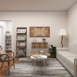 70" Wood 4 Shelf Leaning Shelf Book Shelf Brown - Olivia & May 33 70" Wood 4 Shelf Leaning Shelf Book Shelf Brown - Olivia & May -Baxton Studio Store GUEST 3162c0dc dff9 46b7 bfac 2d23195733a5