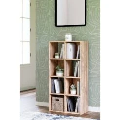 47.05" Piperton 8 Cube Organizer Natural - Signature Design By Ashley -Baxton Studio Store GUEST 33249cb1 02b4 416c 93b7 26588276abde