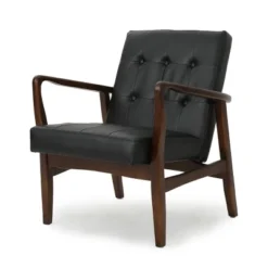 Callahan Mid Century Club Chair - Christopher Knight Home -Baxton Studio Store GUEST 35ed192d 7026 4bb5 bc60 56e48deb00f0