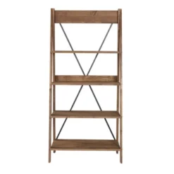 68.25" Boho 4 Tier Solid Wood Ladder Bookshelf Plant Stand - Saracina Home 22 68.25" Boho 4 Tier Solid Wood Ladder Bookshelf Plant Stand - Saracina Home -Baxton Studio Store GUEST 376e28ef 825f 4cd2 b1a0 45d7202a0ce0