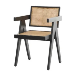 30" X 20" Modern Teak Wood Accent Chair - Olivia & May -Baxton Studio Store GUEST 390bbf4f 6659 4cc0 80d8 b9fb9e52d84b