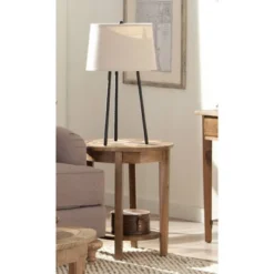 Round End Table Reclaimed Wood Natural - Alaterre Furniture 9 Round End Table Reclaimed Wood Natural - Alaterre Furniture -Baxton Studio Store GUEST 3b3257db 9cb3 4f2e 98ae fb253f6ed506