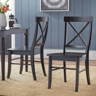 Set Of 2 Albury Cross Back Dining Chairs - Buylateral 6 Set Of 2 Albury Cross Back Dining Chairs - Buylateral - Image 4