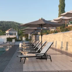 Flash Furniture Brazos Adjustable Chaise Lounge Chair With Arms, All-Weather Outdoor Five-Position Recliner 17 Flash Furniture Brazos Adjustable Chaise Lounge Chair With Arms, All-Weather Outdoor Five-Position Recliner -Baxton Studio Store GUEST 3f64fcd5 7d2e 4bfe 91bf eaa2c86057fa