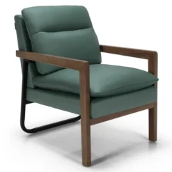 Costway Modern Accent Armchair Lounge Chair W/ Rubber Wood Legs & Steel Bracket 22 Costway Modern Accent Armchair Lounge Chair W/ Rubber Wood Legs & Steel Bracket -Baxton Studio Store GUEST 3f9c29cb c1e4 4588 9ddb 163c3e16bf96