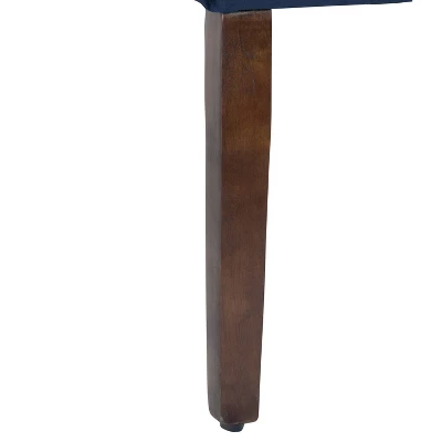 Tufted Accent Chair Blue - HomePop 13 Tufted Accent Chair Blue - HomePop - Image 11