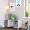 Kids' Book Nook Storage Bench With Cubbies White - RiverRidge Home 1 Kids' Book Nook Storage Bench With Cubbies White - RiverRidge Home -Baxton Studio Store GUEST 4711097c bdb8 4729 b5af c996e29c4967