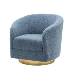 Pierfranco Wooden Upholstered Accent Barrel Chair Swivel Barrel Chair With Metal Base | ARTFUL LIVING DESIGN 24 Pierfranco Wooden Upholstered Accent Barrel Chair Swivel Barrel Chair With Metal Base | ARTFUL LIVING DESIGN -Baxton Studio Store GUEST 4812fa16 ca1c 46b1 9a74 915ea40e9605
