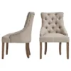 Lawler Button Tufted Dining Chair 2 In Set - Inspire Q® 2 Lawler Button Tufted Dining Chair 2 In Set - Inspire Q® -Baxton Studio Store GUEST 48fbafe6 8a25 4ff9 a8df 508a8087f60c